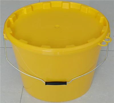 Ovale plastic emmer van 20 liter voor het opbergen van verf