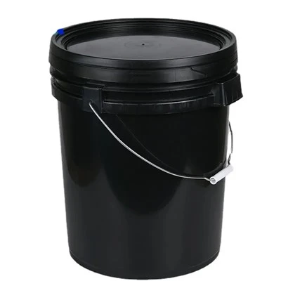 3 mm 5 gallon grote plastic emmer met deksel voor opslag van granen