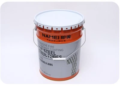 Hygiënische metalen vetemmer blik 1 gallon tot 6 gallon